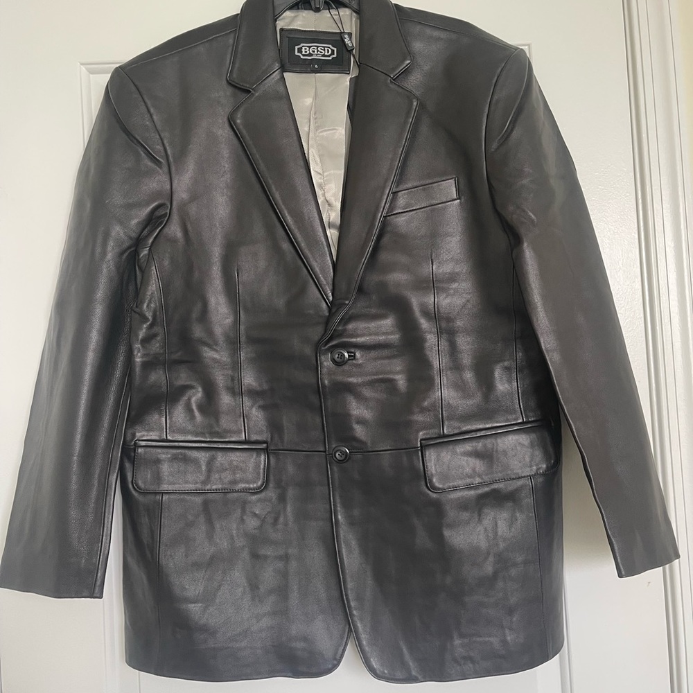 100% genuine lamb leather aviator bomber jacket